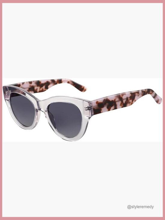 Polarized Acetate Sunglasses Retro Round UV400 Protection